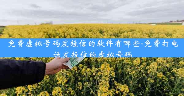 免费虚拟号码发短信的软件有哪些-免费打电话发短信的虚拟号码