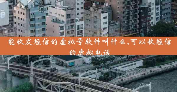 能收发短信的虚拟号软件叫什么,可以收短信的虚拟电话