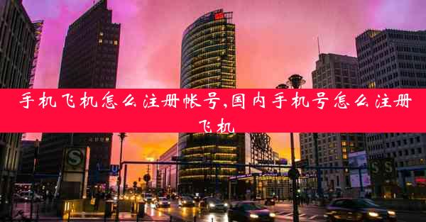 手机飞机怎么注册帐号,国内手机号怎么注册飞机