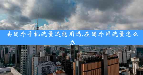 去国外手机流量还能用吗,在国外用流量怎么办