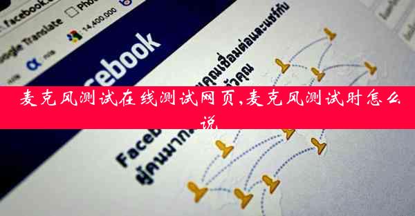 麦克风测试在线测试网页,麦克风测试时怎么说