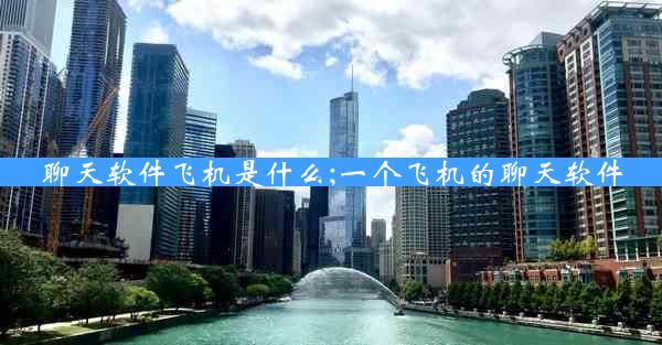 聊天软件飞机是什么;一个飞机的聊天软件