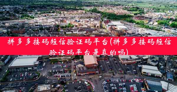 拼多多接码短信验证码平台(拼多多接码短信验证码平台是真的吗)
