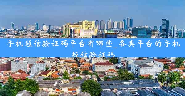 手机短信验证码平台有哪些_各类平台的手机短信验证码