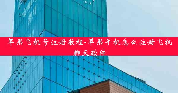 苹果飞机号注册教程-苹果手机怎么注册飞机聊天软件