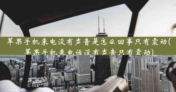 苹果手机来电没有声音是怎么回事只有震动(苹果手机来电话没有声音只有震动)