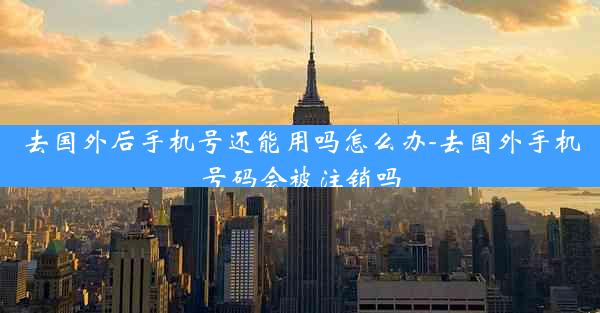 去国外后手机号还能用吗怎么办-去国外手机号码会被注销吗