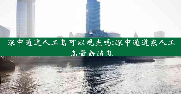 深中通道人工岛可以观光吗;深中通道东人工岛最新消息