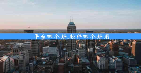 平台哪个好,软件哪个好用