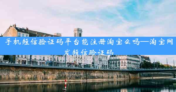 手机短信验证码平台能注册淘宝么吗—淘宝网发短信验证码