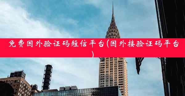 免费国外验证码短信平台(国外接验证码平台)
