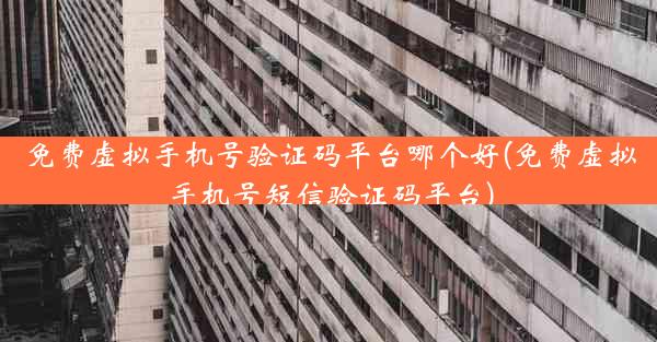 免费虚拟手机号验证码平台哪个好(免费虚拟手机号短信验证码平台)