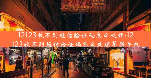 12123收不到短信验证码怎么处理-12123收不到短信验证码怎么处理苹果手机