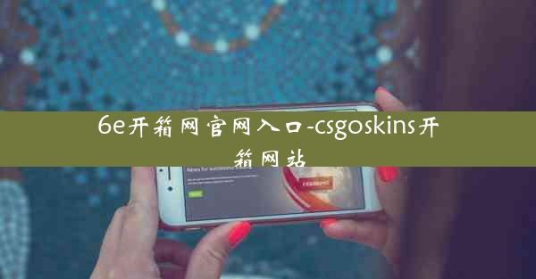 6e开箱网官网入口-csgoskins开箱网站