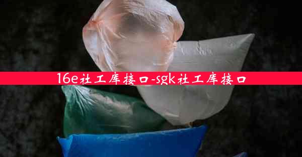 16e社工库接口-sgk社工库接口