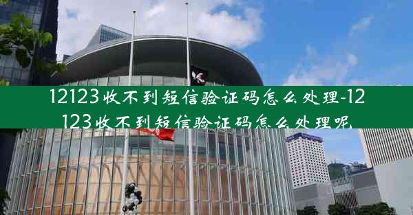 12123收不到短信验证码怎么处理-12123收不到短信验证码怎么处理呢