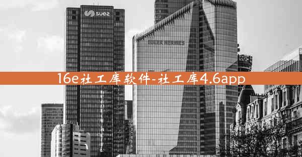 16e社工库软件-社工库4.6app