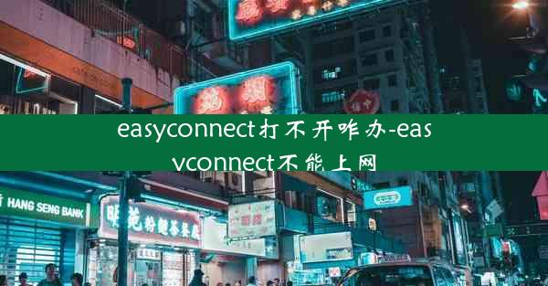 easyconnect打不开咋办-easyconnect不能上网