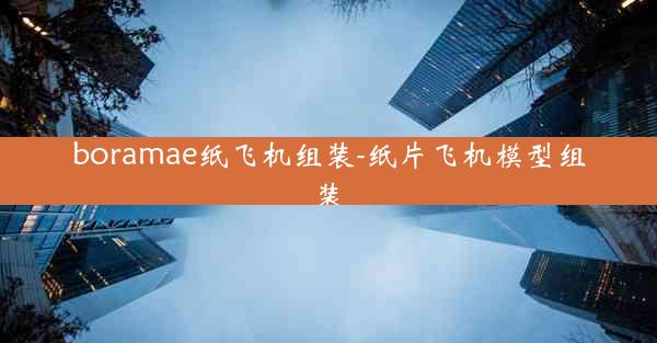 boramae纸飞机组装-纸片飞机模型组装