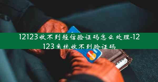 12123收不到短信验证码怎么处理-12123系统收不到验证码
