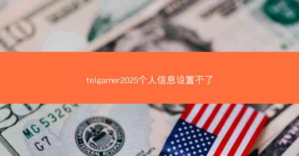 telgamer2025个人信息设置不了