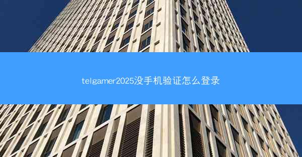 telgamer2025没手机验证怎么登录