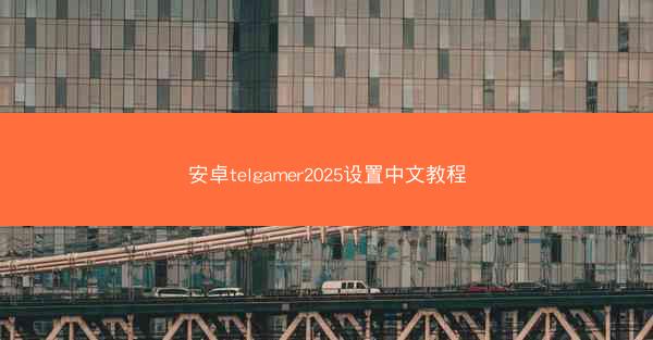 安卓telgamer2025设置中文教程