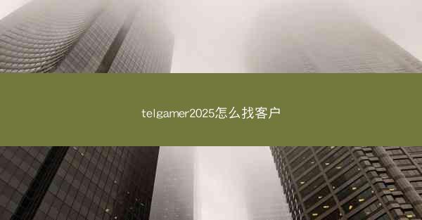 telgamer2025怎么找客户