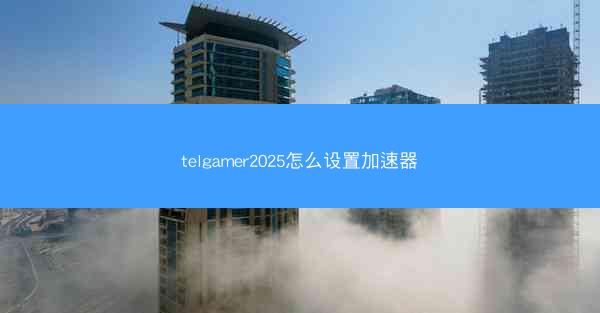 telgamer2025怎么设置加速器