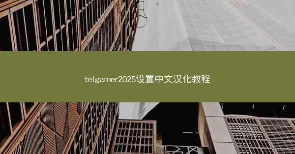 telgamer2025设置中文汉化教程