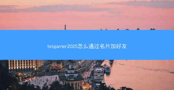 telgamer2025怎么通过名片加好友