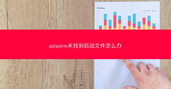 galgame未找到启动文件怎么办