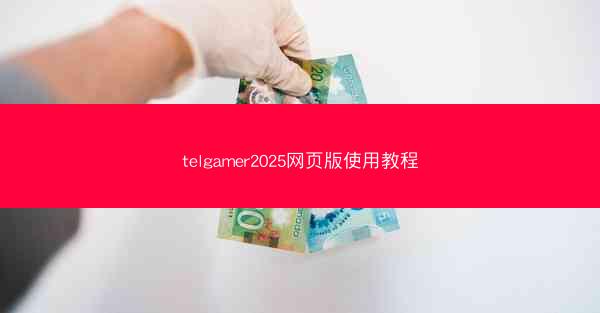 telgamer2025网页版使用教程