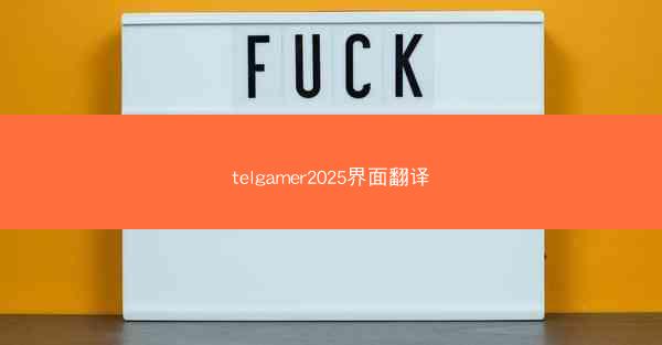 telgamer2025界面翻译
