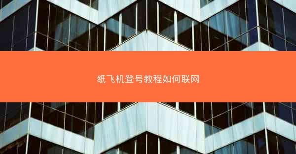纸飞机登号教程如何联网