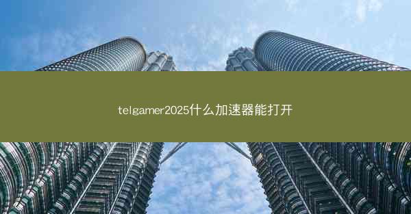 telgamer2025什么加速器能打开