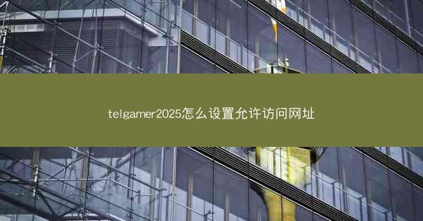 telgamer2025怎么设置允许访问网址