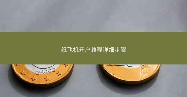 纸飞机开户教程详细步骤