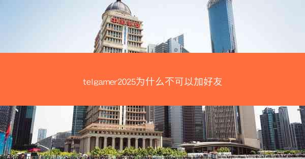 telgamer2025为什么不可以加好友