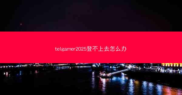 telgamer2025登不上去怎么办