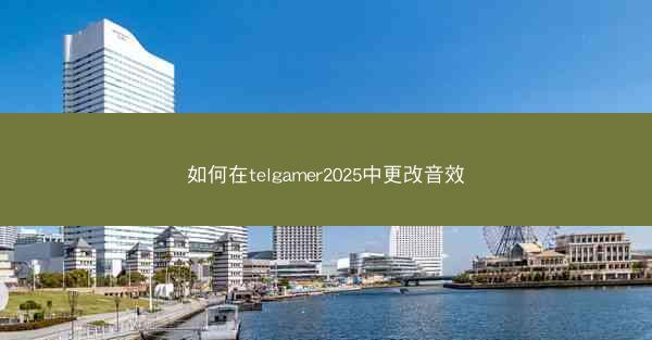 如何在telgamer2025中更改音效
