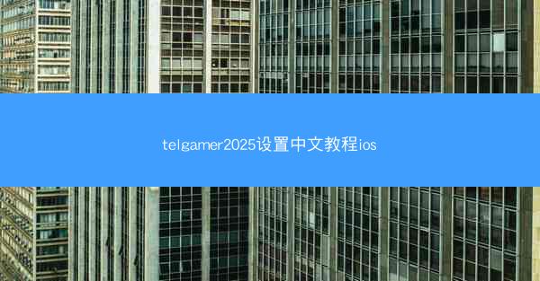 telgamer2025设置中文教程ios