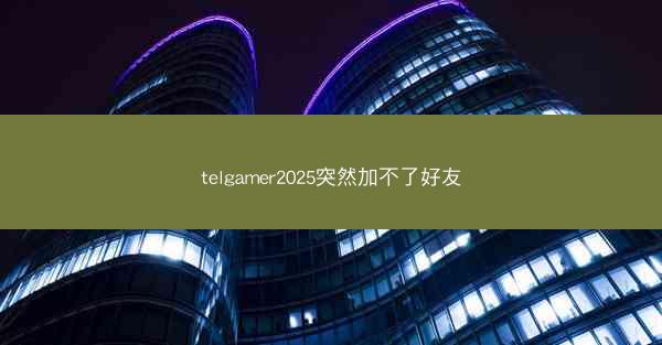 telgamer2025突然加不了好友