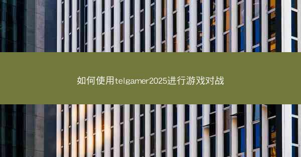 如何使用telgamer2025进行游戏对战