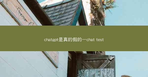 chatgpt是真的假的—chat test
