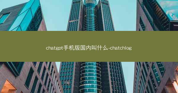 chatgpt手机版国内叫什么-chatchlog