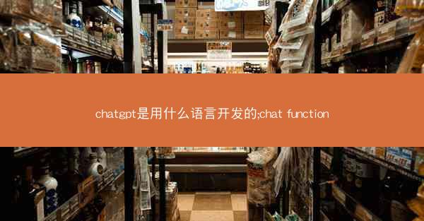 chatgpt是用什么语言开发的;chat function