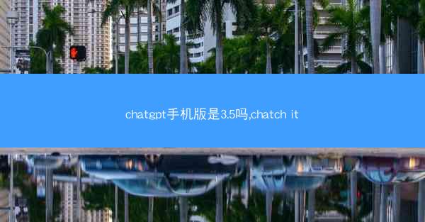 chatgpt手机版是3.5吗,chatch it