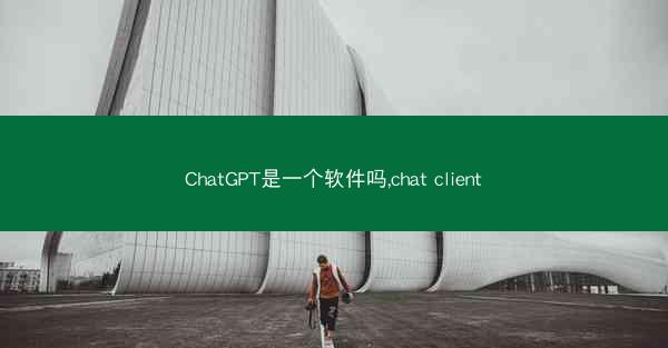 ChatGPT是一个软件吗,chat client