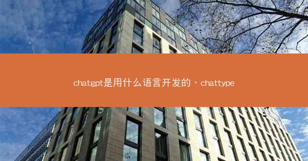 chatgpt是用什么语言开发的、chattype